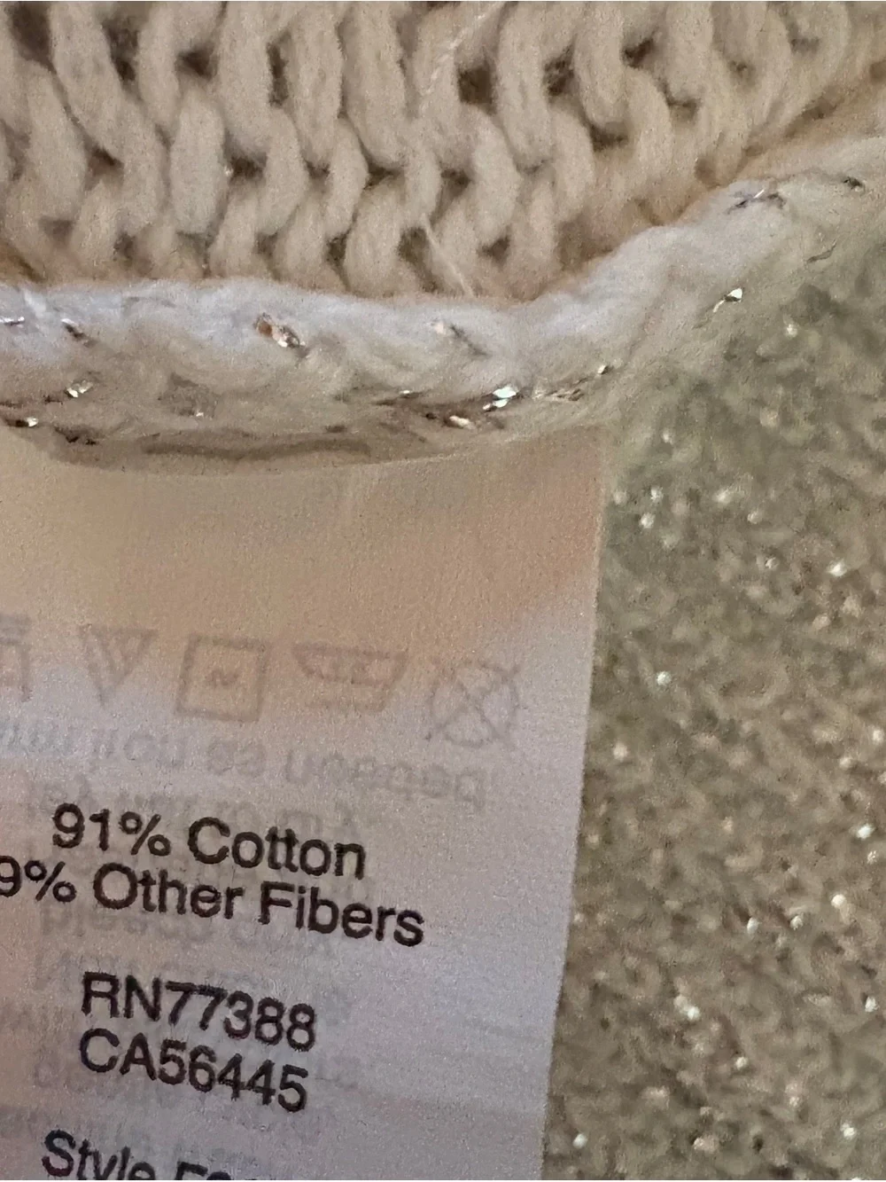 J. Crew Women's Size Medium Cream Cable Knit Sweater - Classic Crewneck